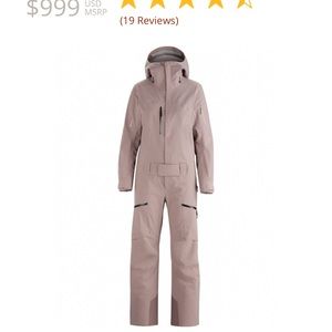Arcteryx Incendia one piece ski suit